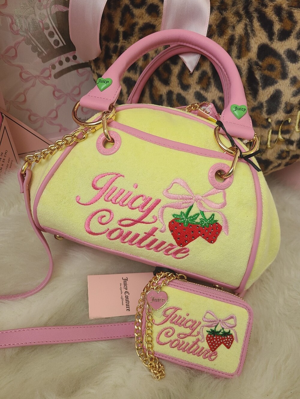 Juicy Couture Bag & Wallet Set 🍓